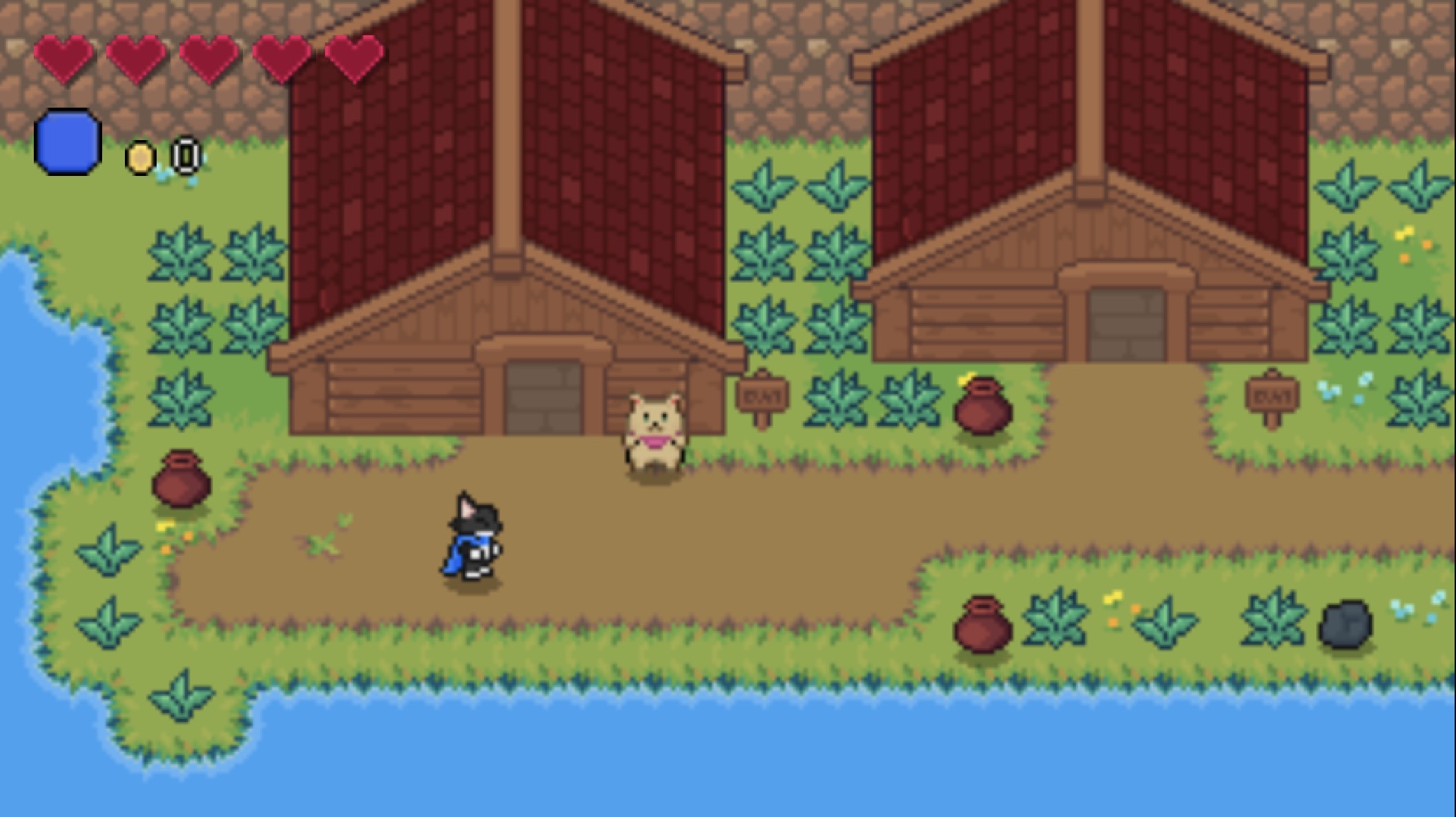 Preview of the Feralands 2D Action RPG project